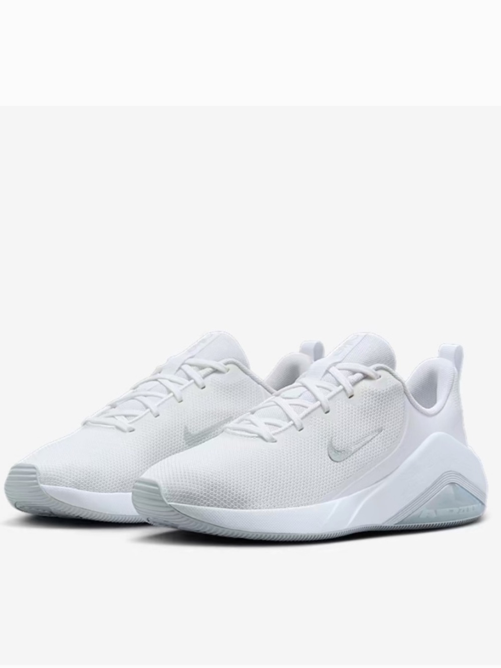 Nike NWT Air Zoom  Bella 7 White/Platinum White Size 9
